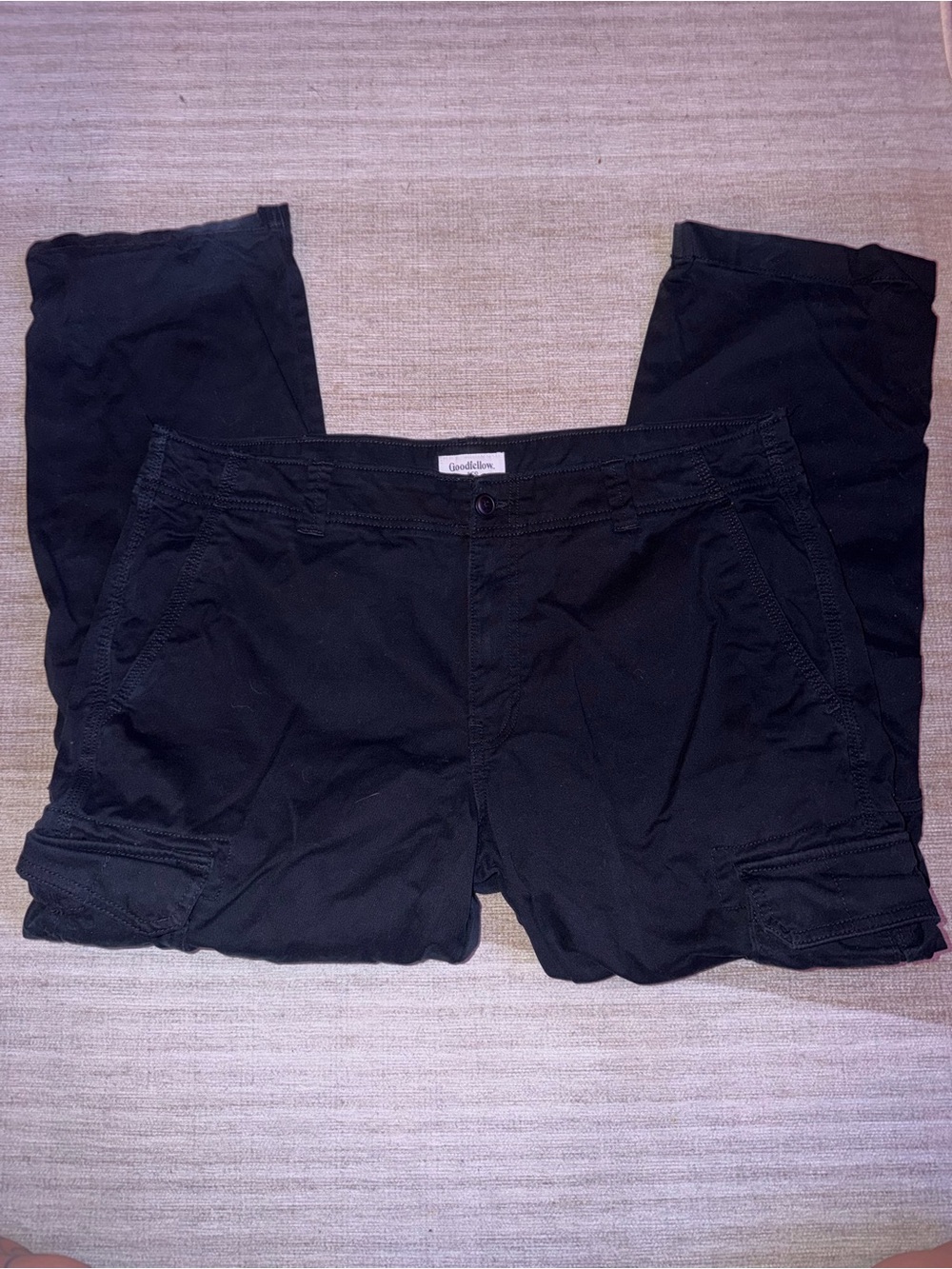 Goodfellow & Co Black Cargo Casual Pants